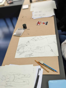 Taller de dibujar manga en Academia WAHED