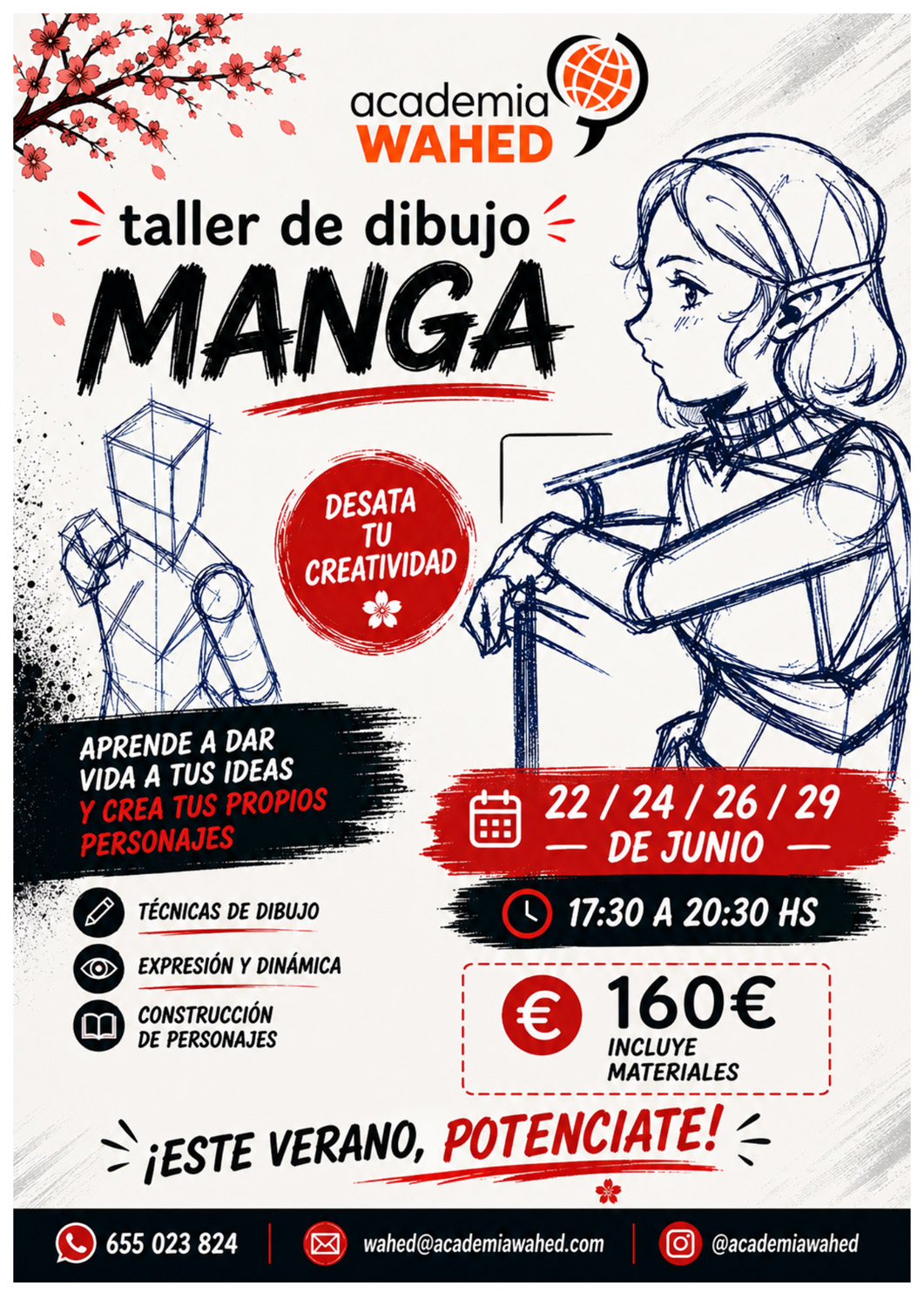 Cursos de verano de dibujo manga Cursos de verano de dibujo manga